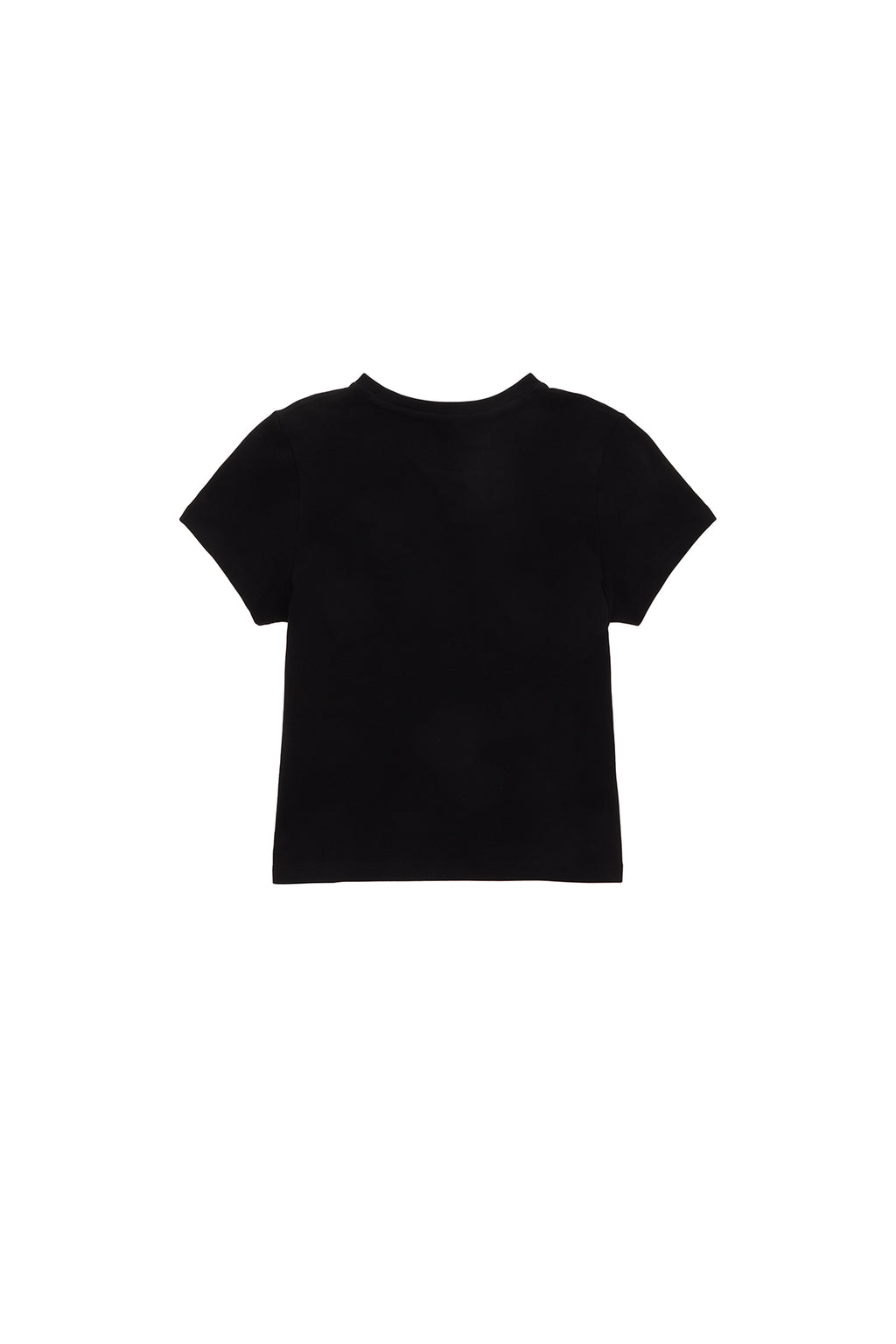 Matinkim Matin Circle Logo Crop Top IN Black