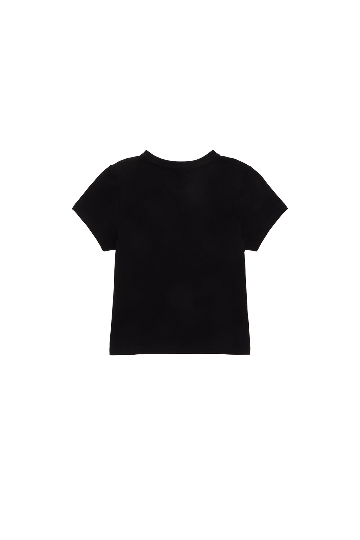 Matinkim Matin Kim Matin Circle Logo Crop Top IN Black