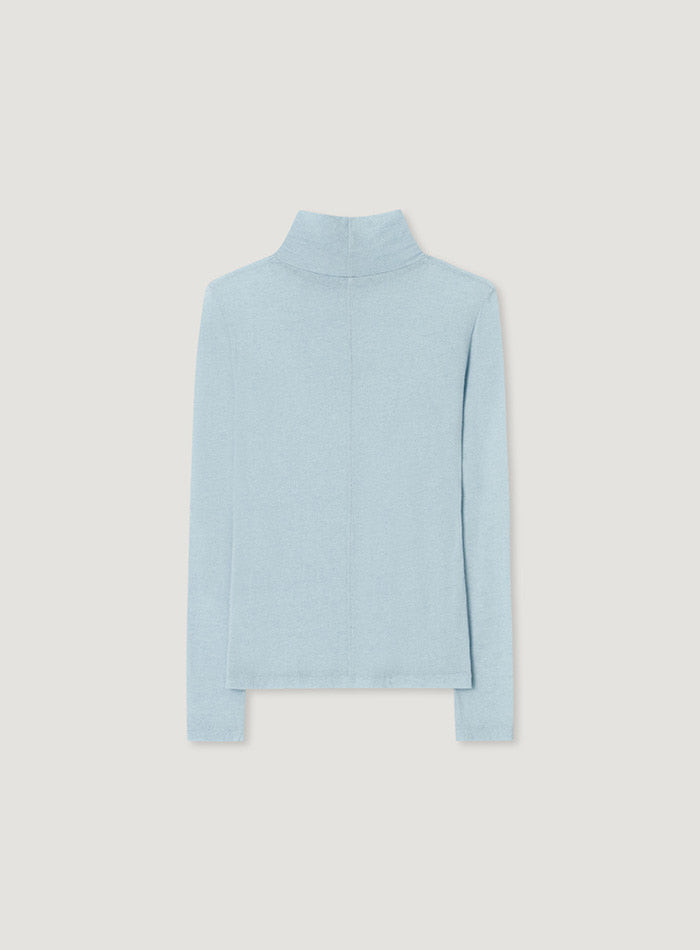 Mango Maniplease Sheerly Turtle Tee Light Blue