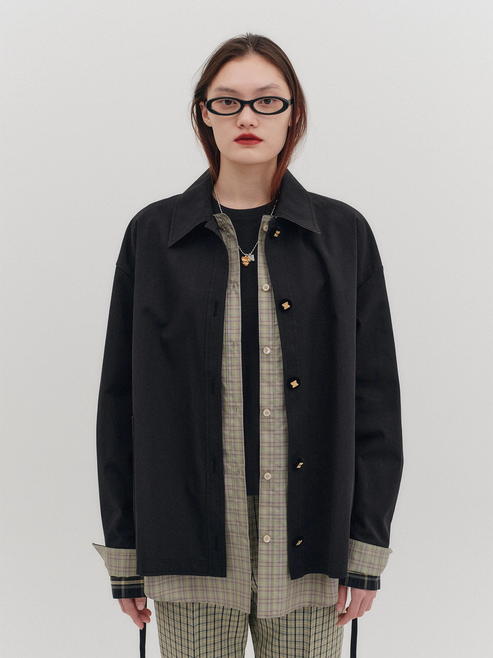 EENK Layered Jacket - Black