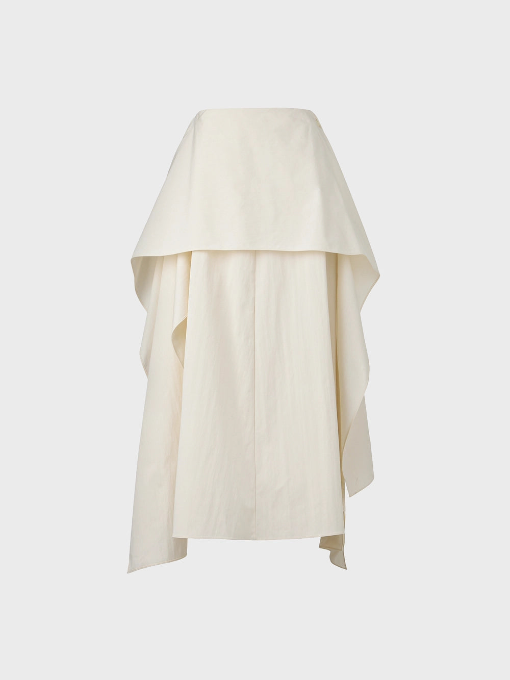 EENK Layered Long Skirt - Ivory