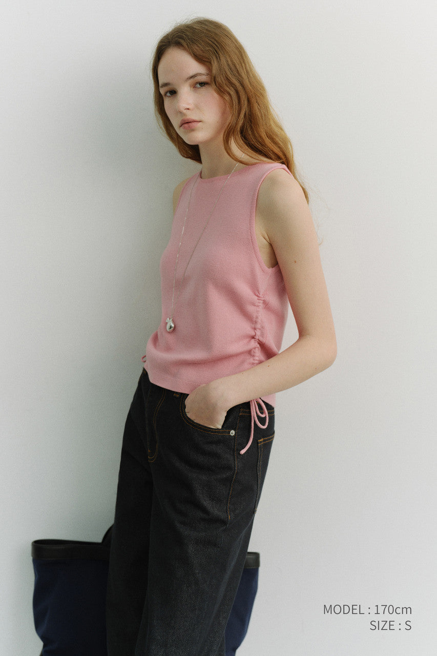 Dunst Layering Knit Top Pink