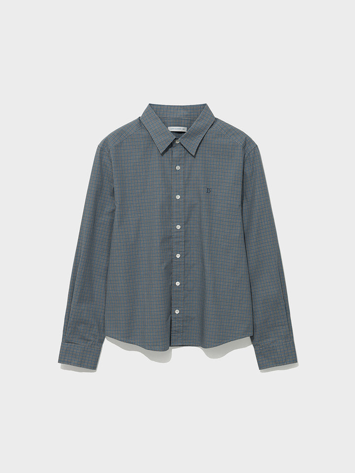 Low Classic Regular-Fit Lc Checked Shirt Vintage Blue