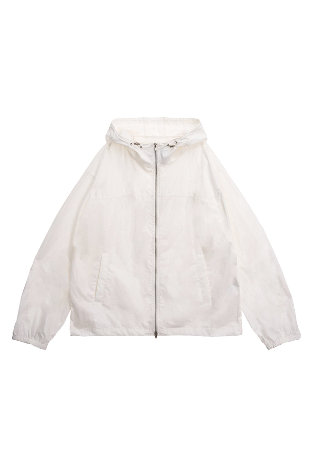 Matinkim Matin High Neck Hoody Coating Jumper For Men IN Ivory