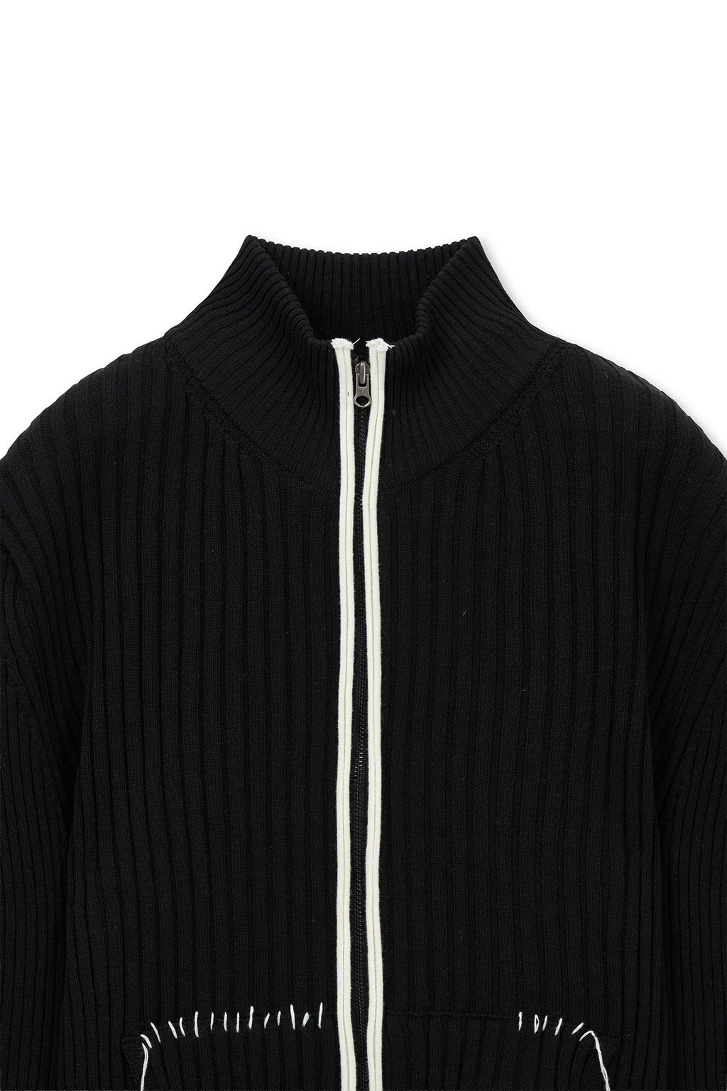 Matinkim Handcraft Slim Fit Cardigan IN Black