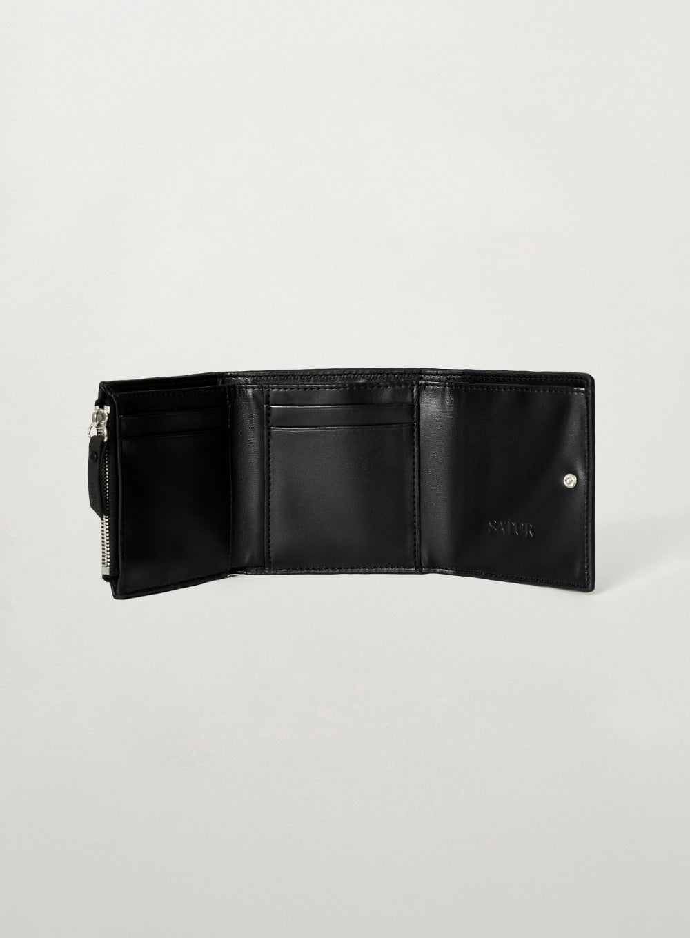 [satur] Orta Padded Wallet - Black