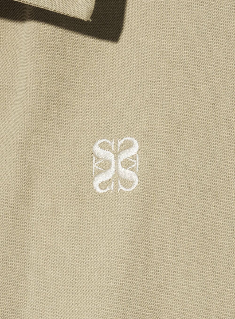 [satur] (W) Teo Cotton Collar Short Jacket - Natural Beige