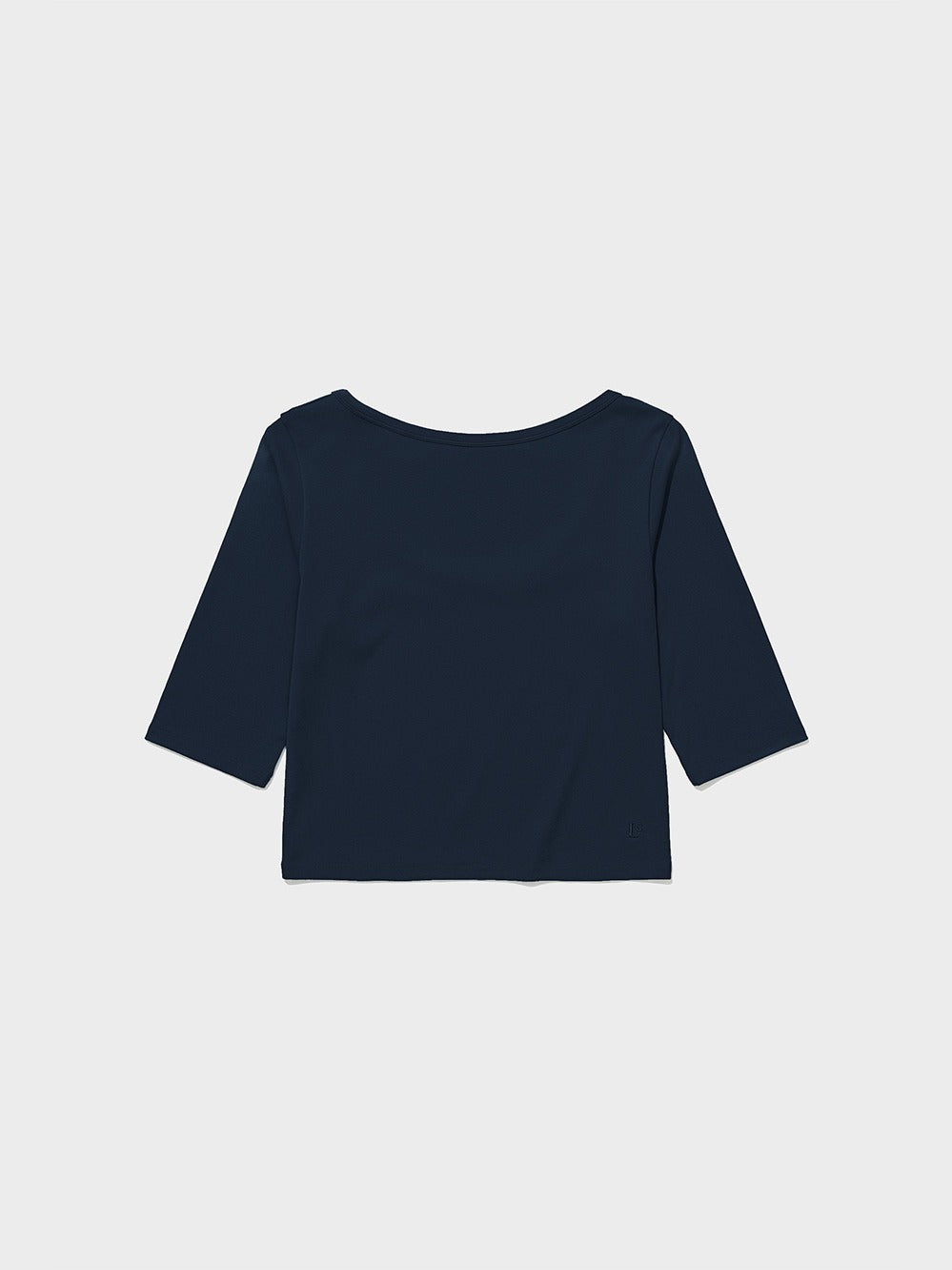 Low Classic Lc Back Scoop 3/4 Tee Navy
