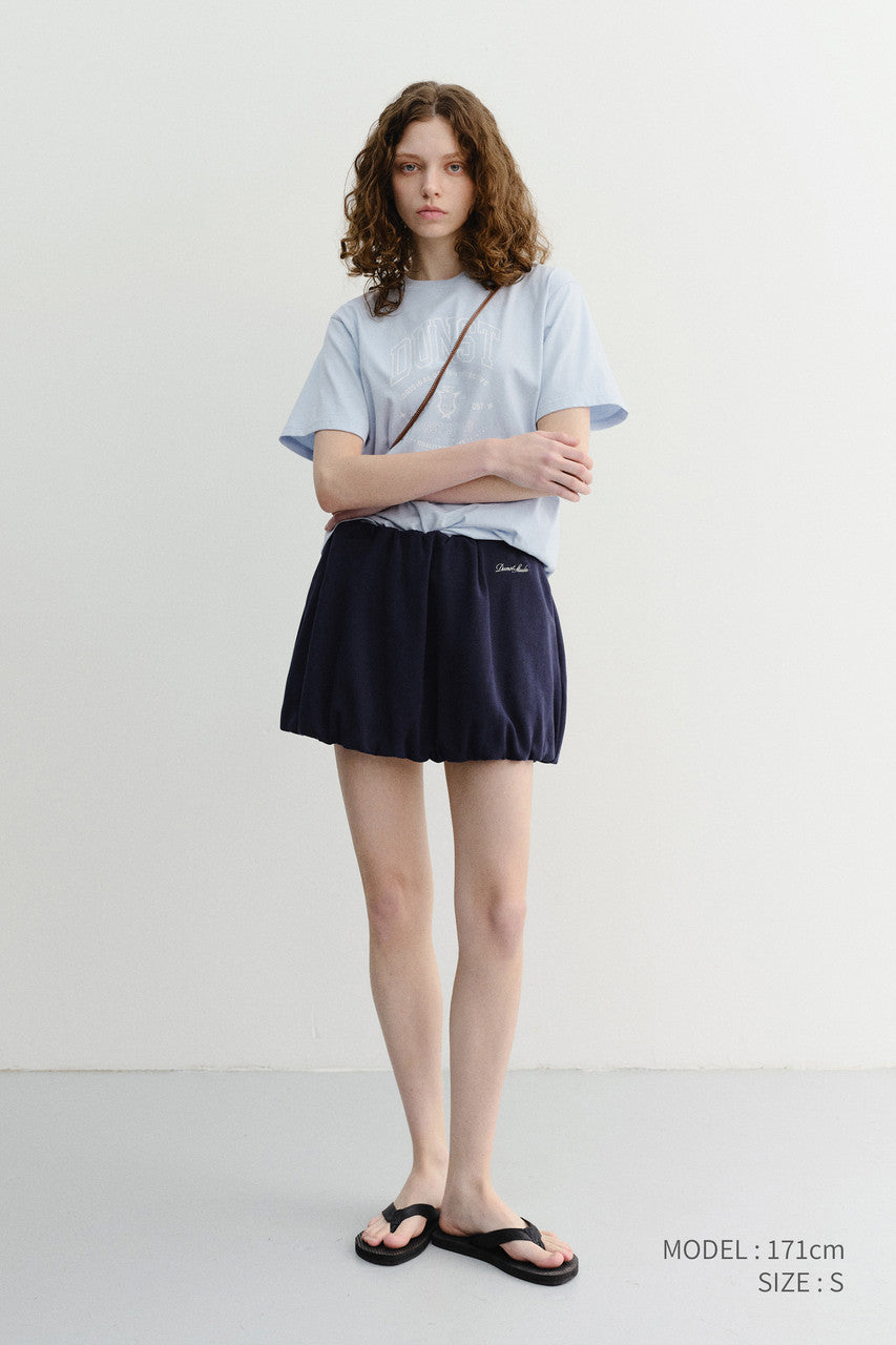 Dunst Unisex Cupid Arch Logo T-Shirt Soft Blue
