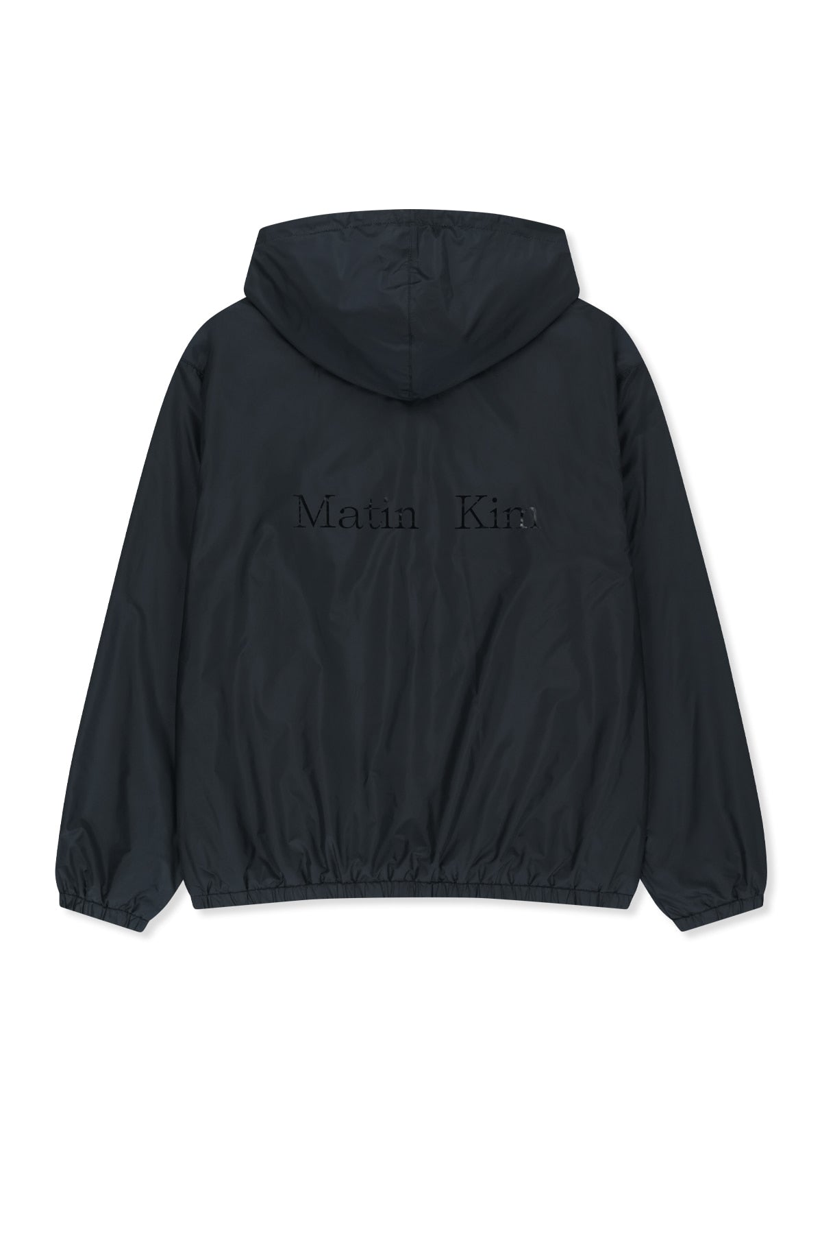 Matinkim Double Face Hoody Zip UP IN Navy