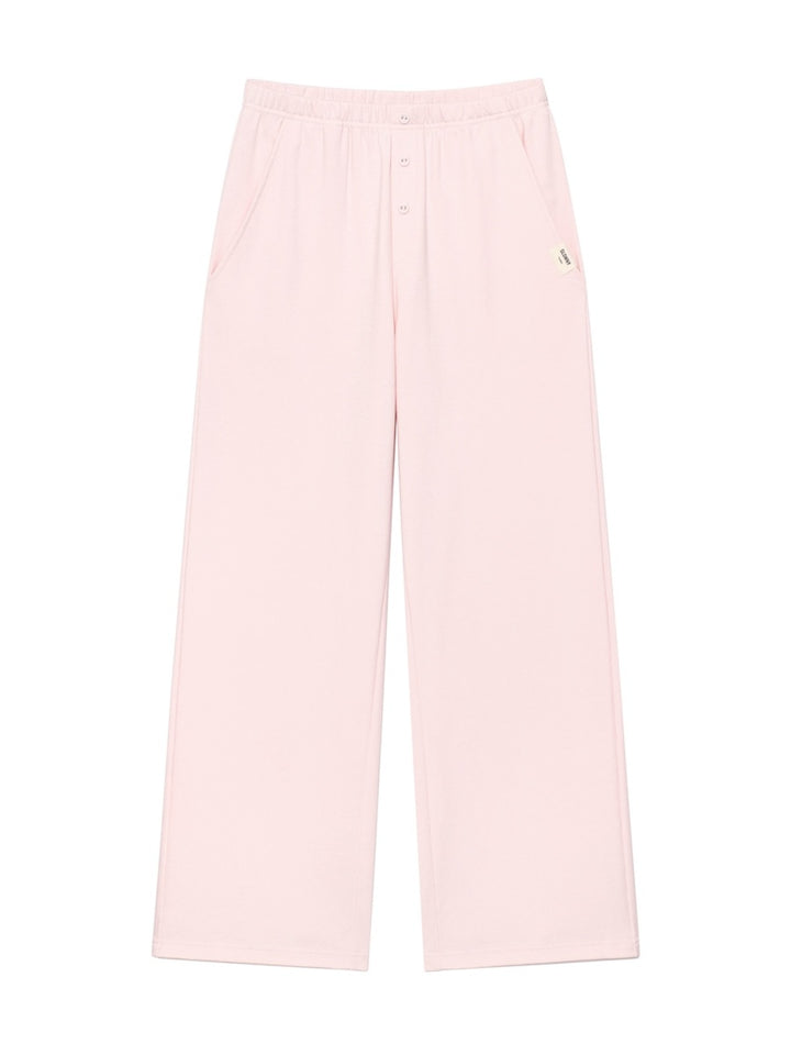 GLOWNY G Button Fly Pants (Strawberry)