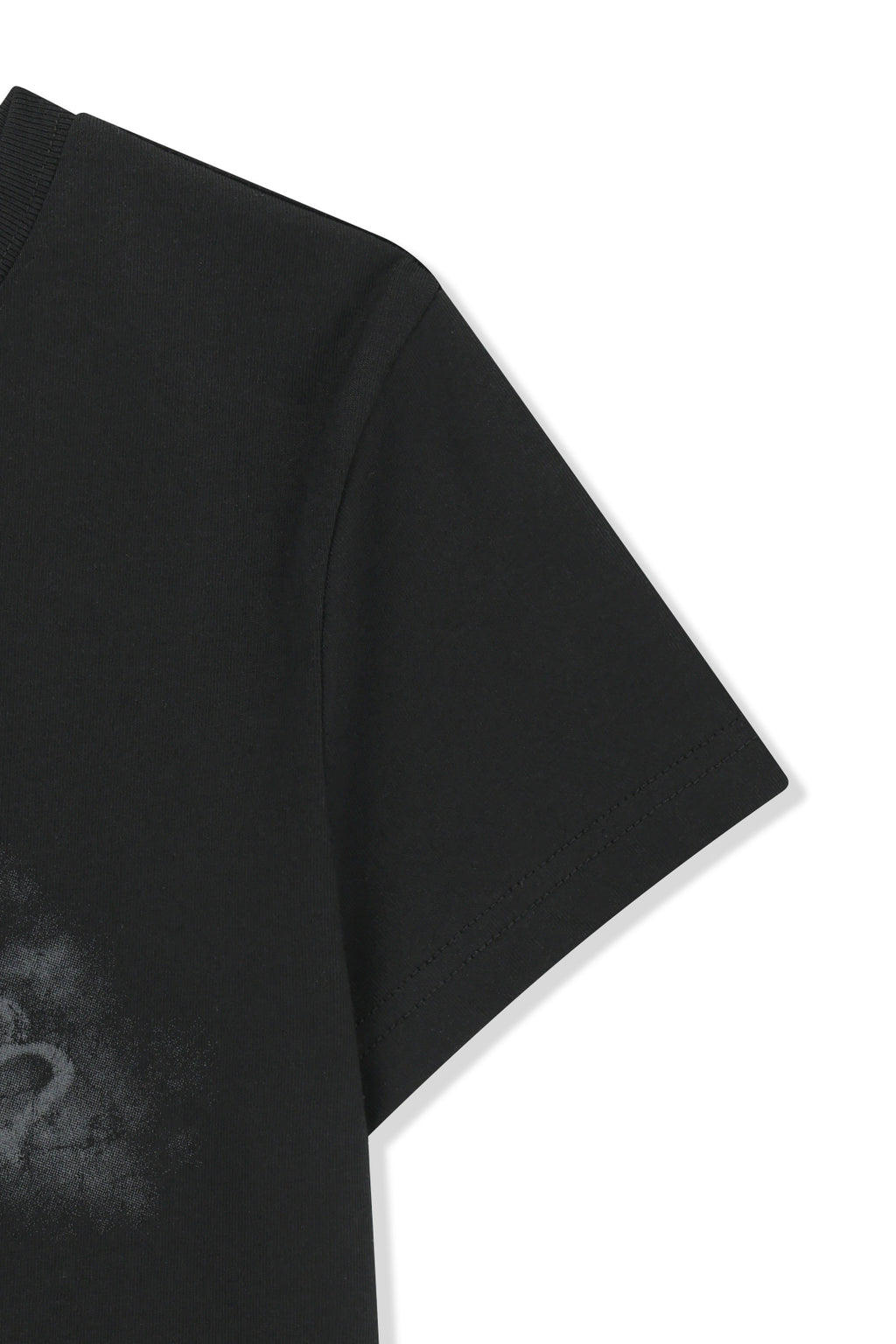 Matinkim Matin Kim Arch Logo Crop Top IN Black