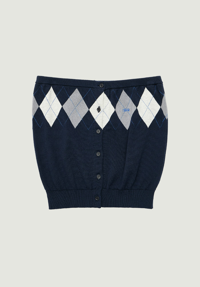 Grove Veni Argyle Tube Top