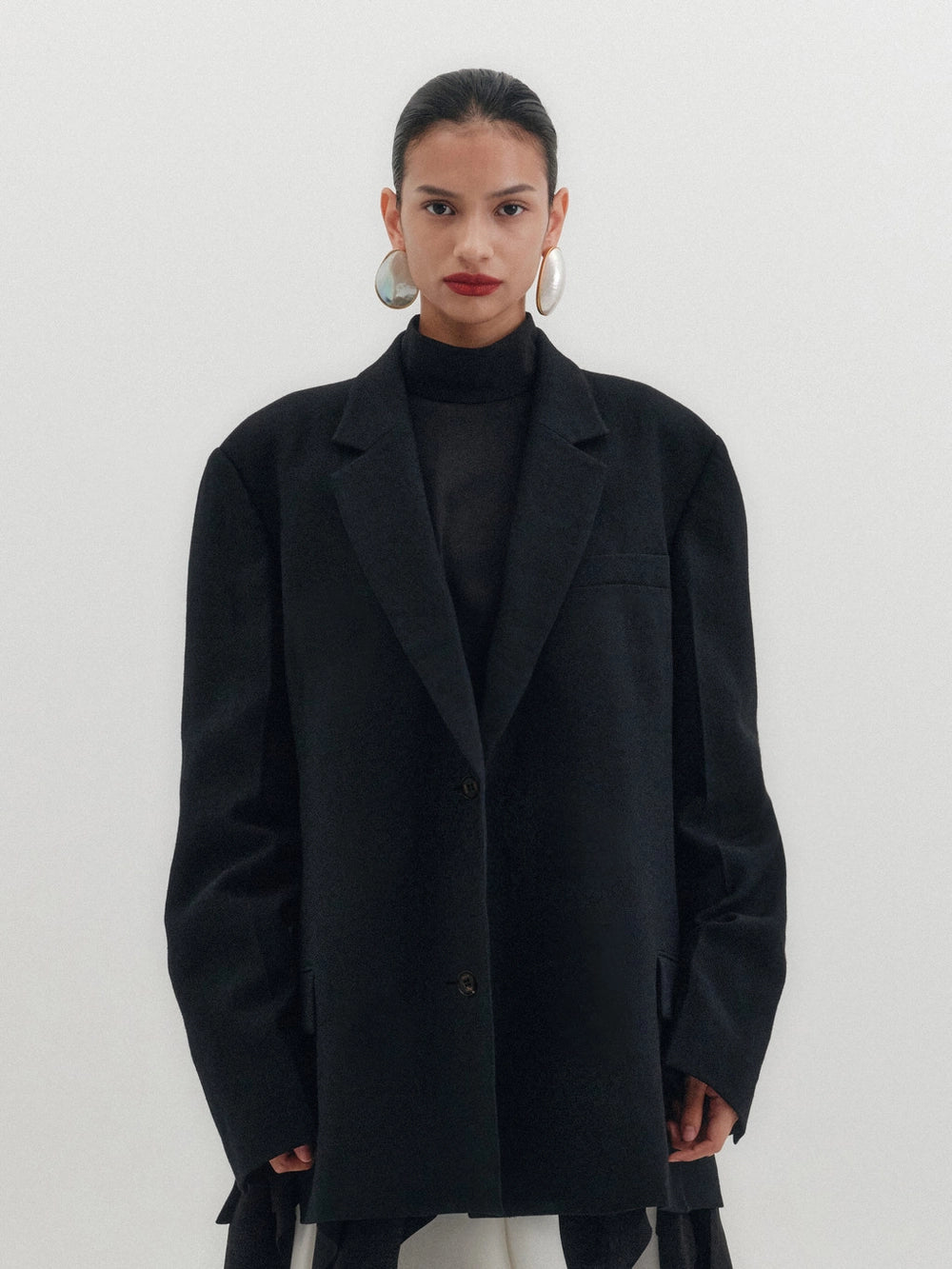 EENK Transformable Single Blazer - Black
