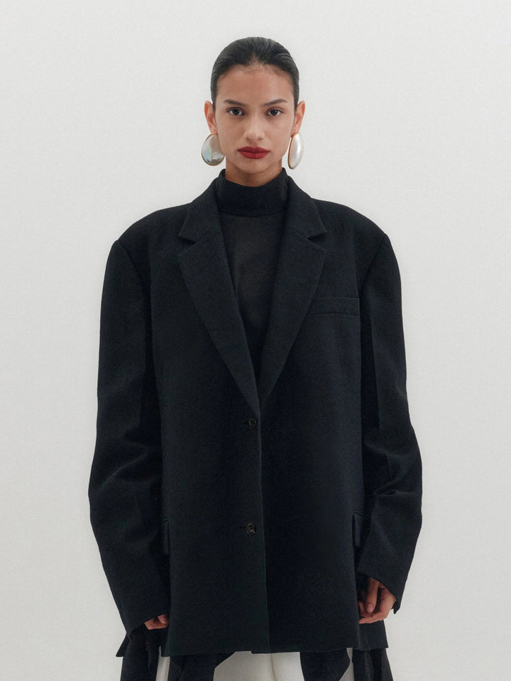 EENK Transformable Single Blazer - Black