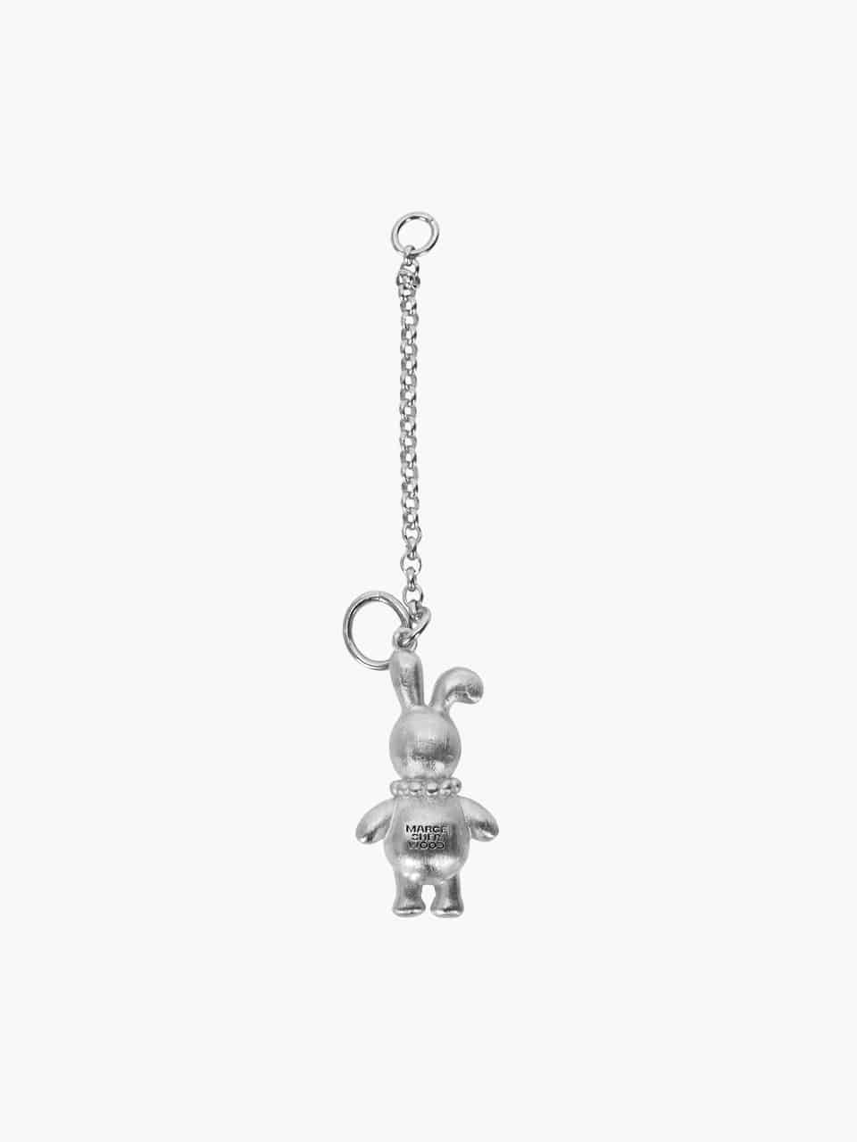Margesherwood Wood Charm silver