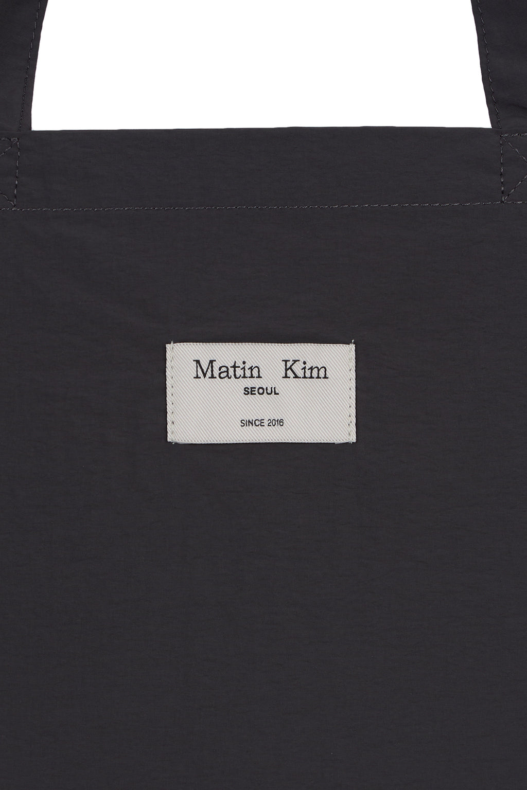[matinkim] MATIN PALETTE ECOBAG IN CHARCOAL