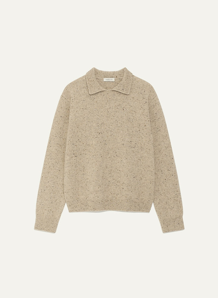Kindersalmon Olivier Pullover Sand-Melange