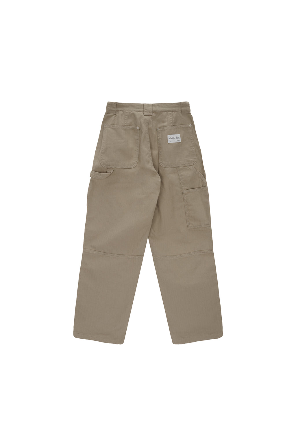 [matinkim] DOUBLE SIDE CARPENTER DENIM PANTS IN BLUE