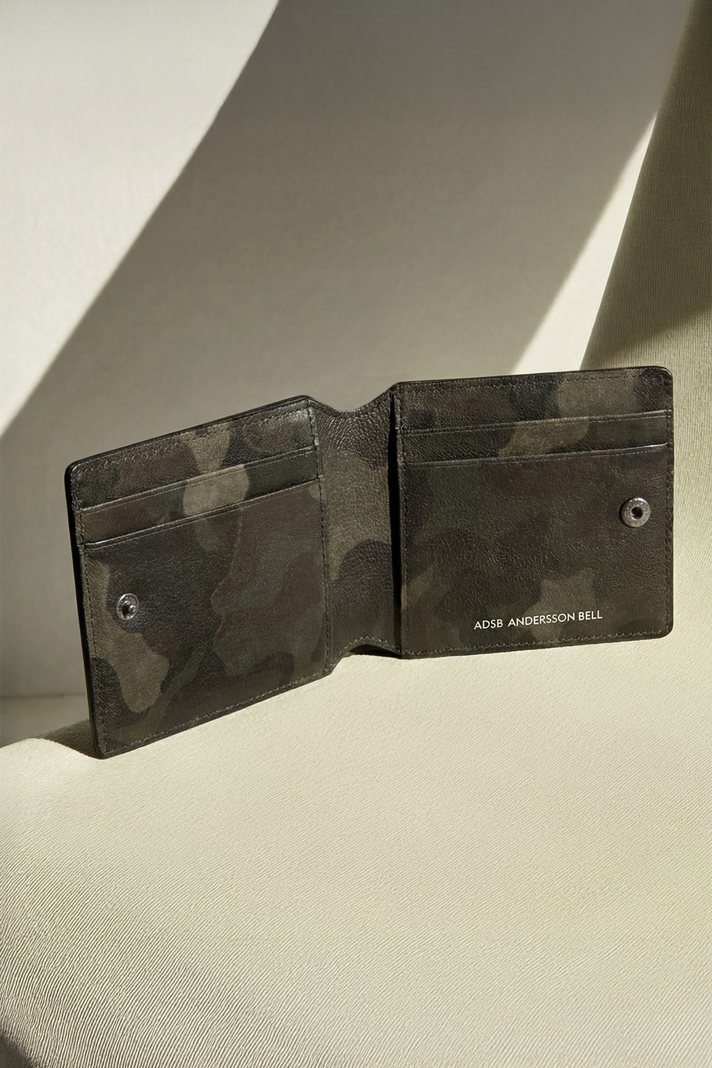 Andersson Bell Camouflage Leather Zip Wallet