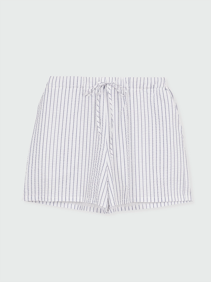 EENK (Unisex) Striped Shorts - Ivory