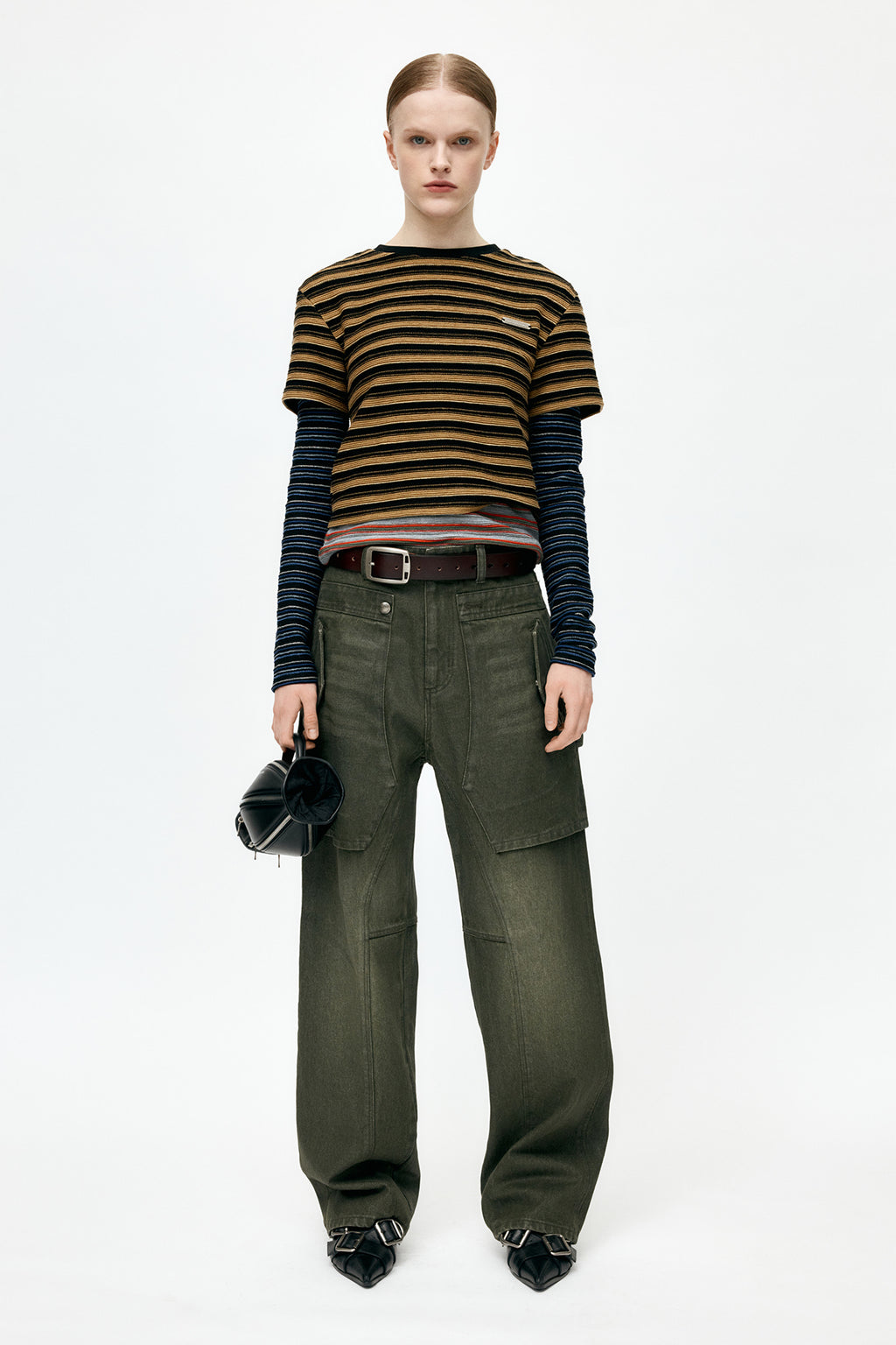 Andersson Bell Multi Stripe LS T-Shirts