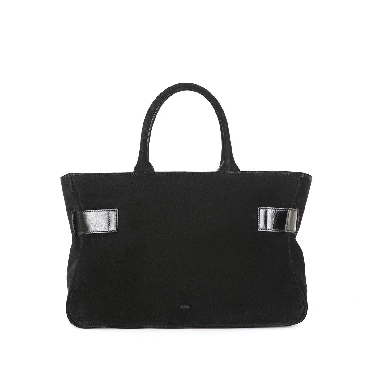 Osoi Tote Brocle Suede Black Combi