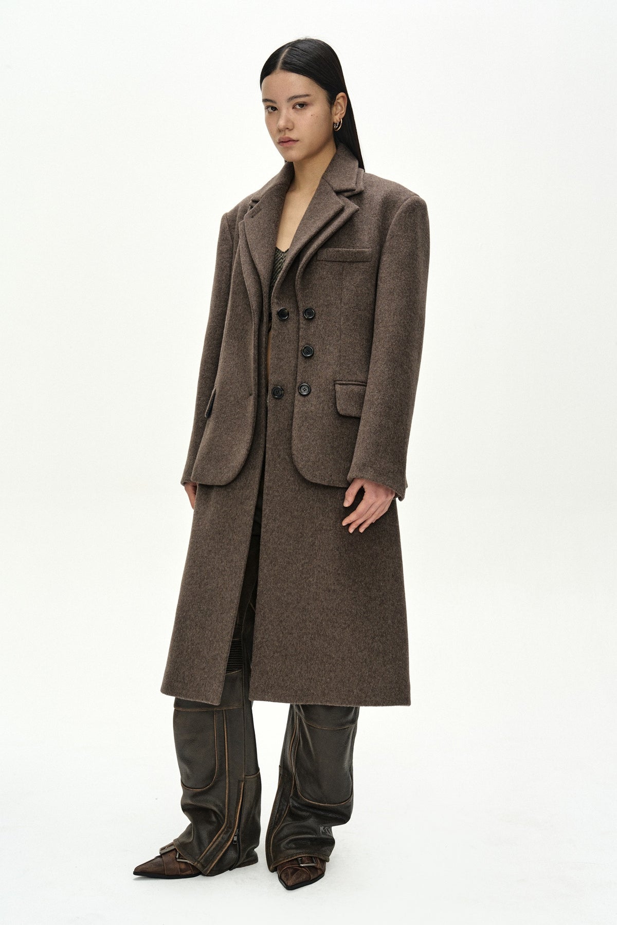 Andersson Bell Blazer Layered 26 Coat