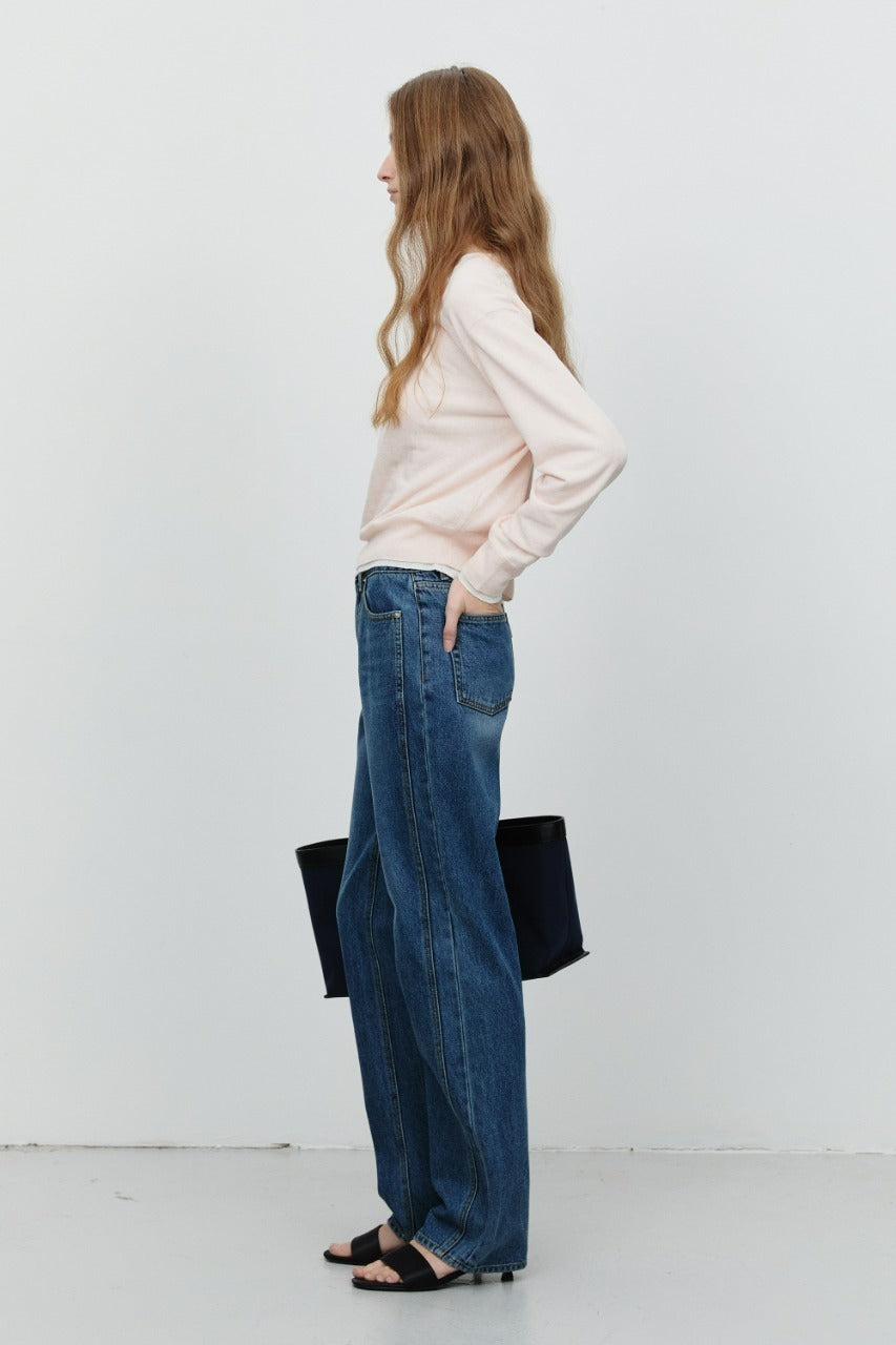 Dunst Linear Straight Jeans Classic Blue