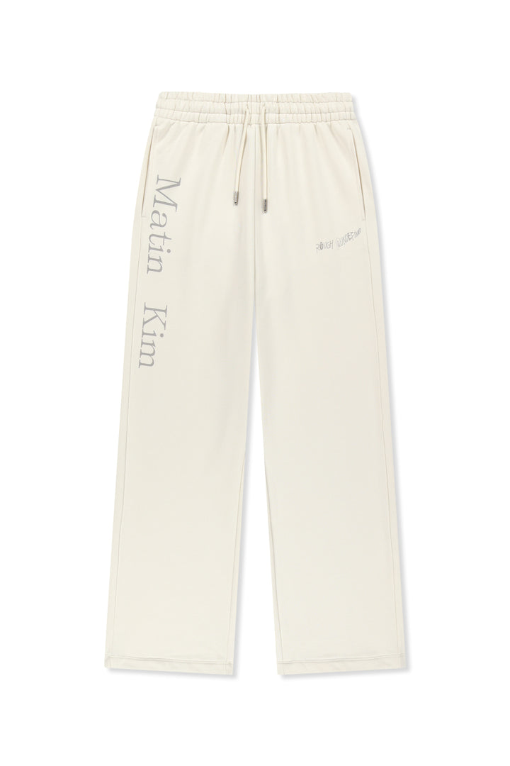 Matinkim Essential Logo Sweatpants IN Ivory
