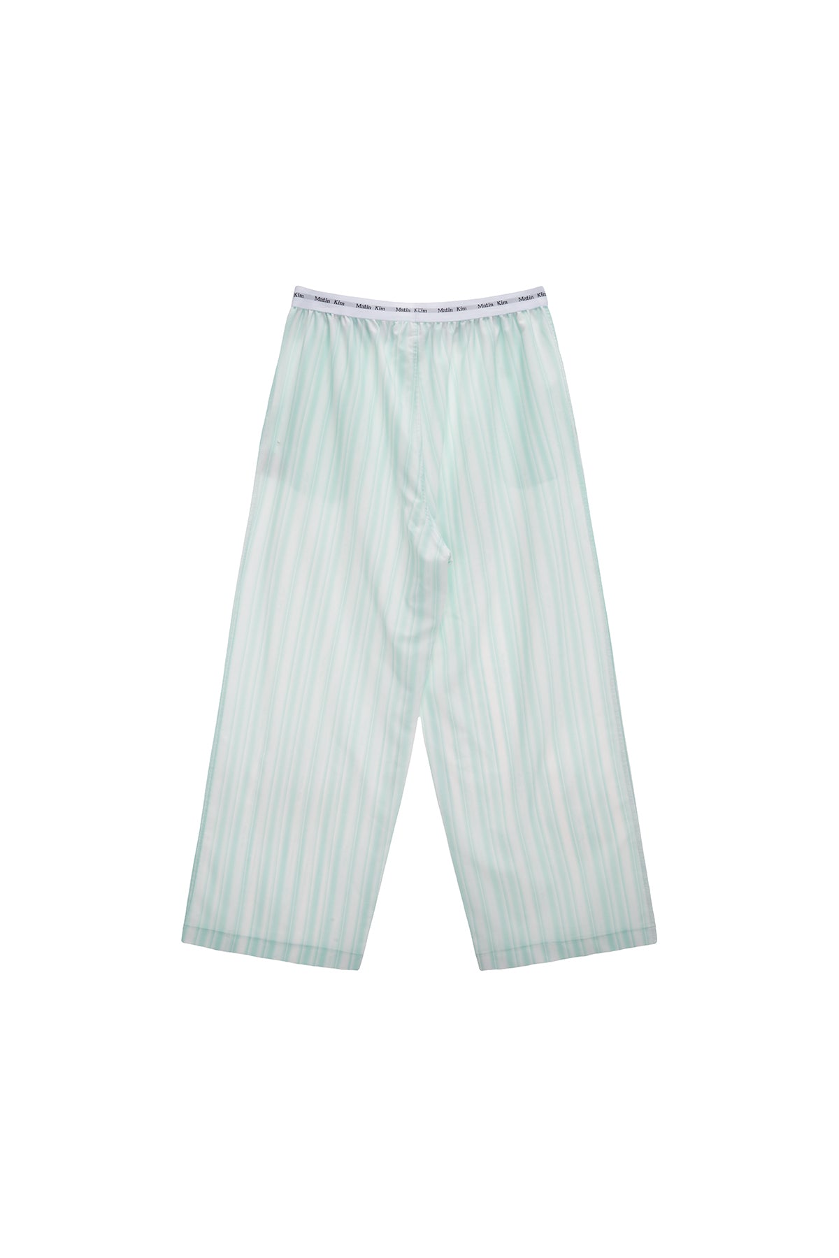 Matinkim Cozy Pajama Stripe Pants IN Green