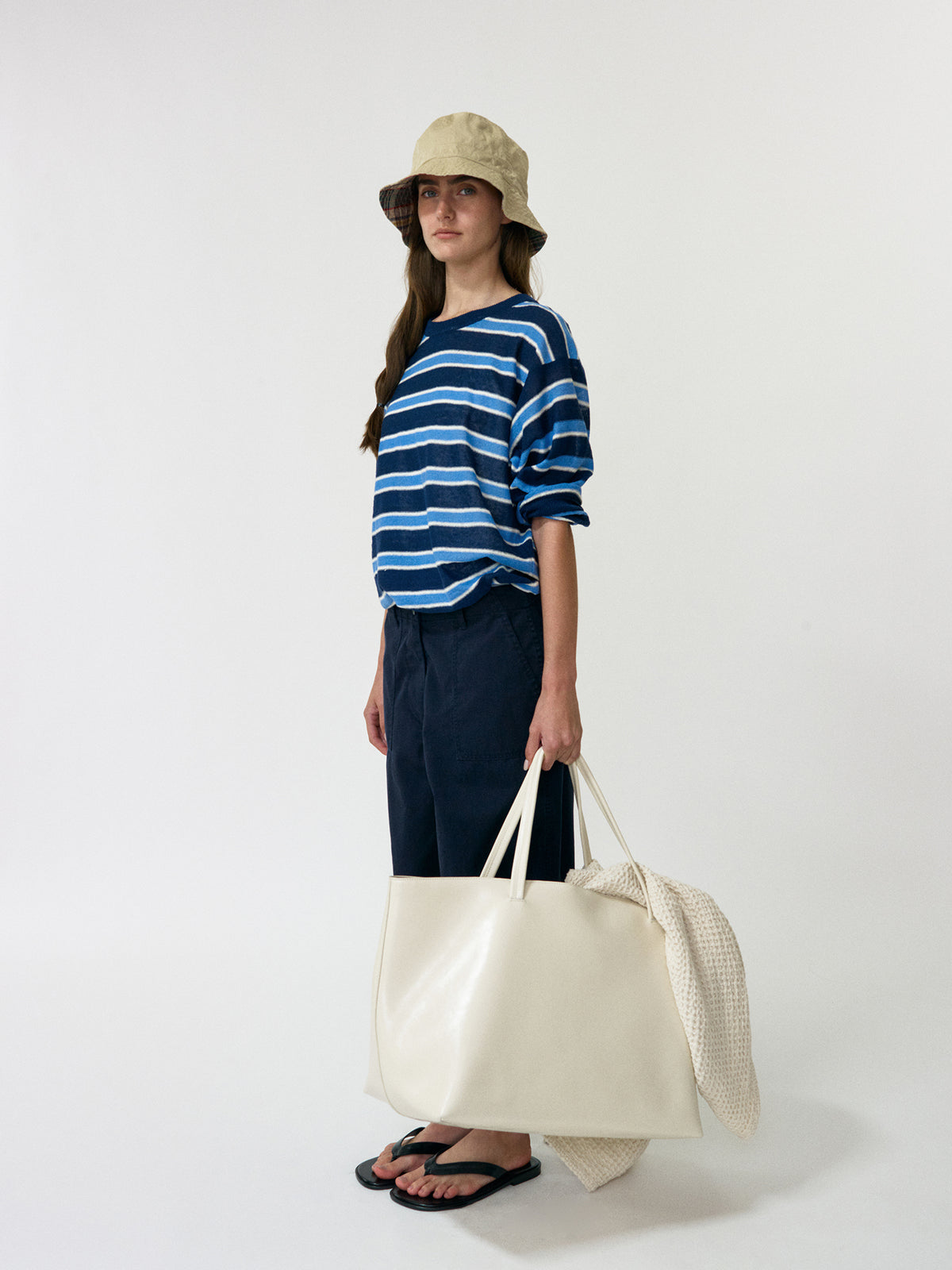 Nothing Written Nou fatigue pants (Dark navy)