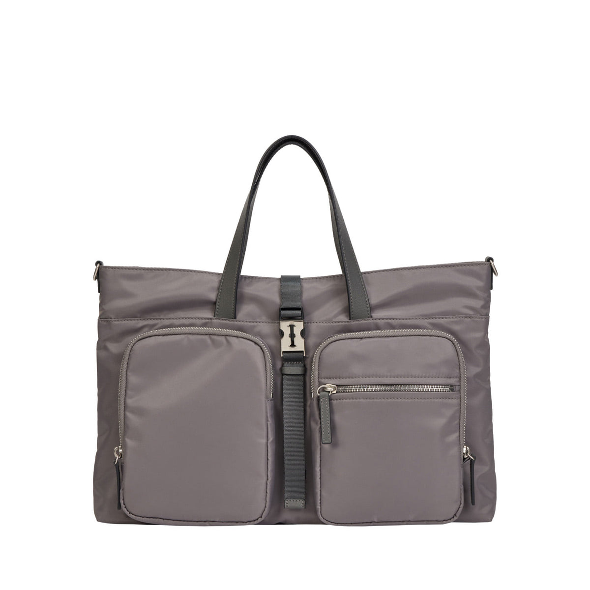 Vunque Hey Double Pocket Tote M Grey