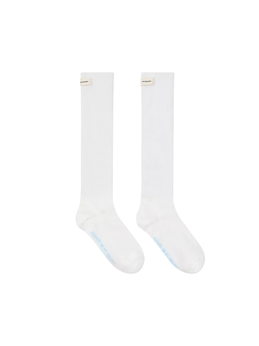 GLOWNY X My Melody Everyday Socks (White)