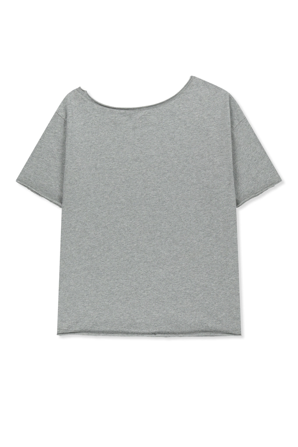 [matinkim] Mtk 16 Graffiti Logo Asymmetric Top IN Grey