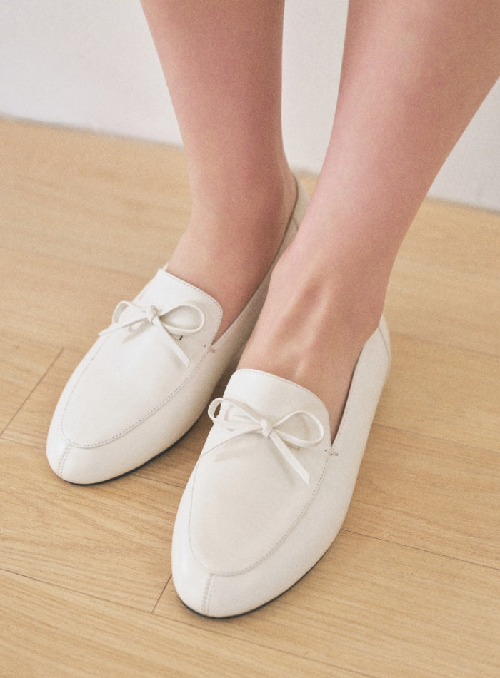 Mango Maniplease Orkney Loafer Ivory