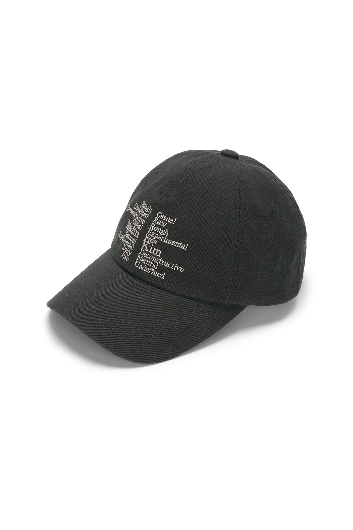 Matinkim Keyword Lettering Ball Cap IN Charcoal