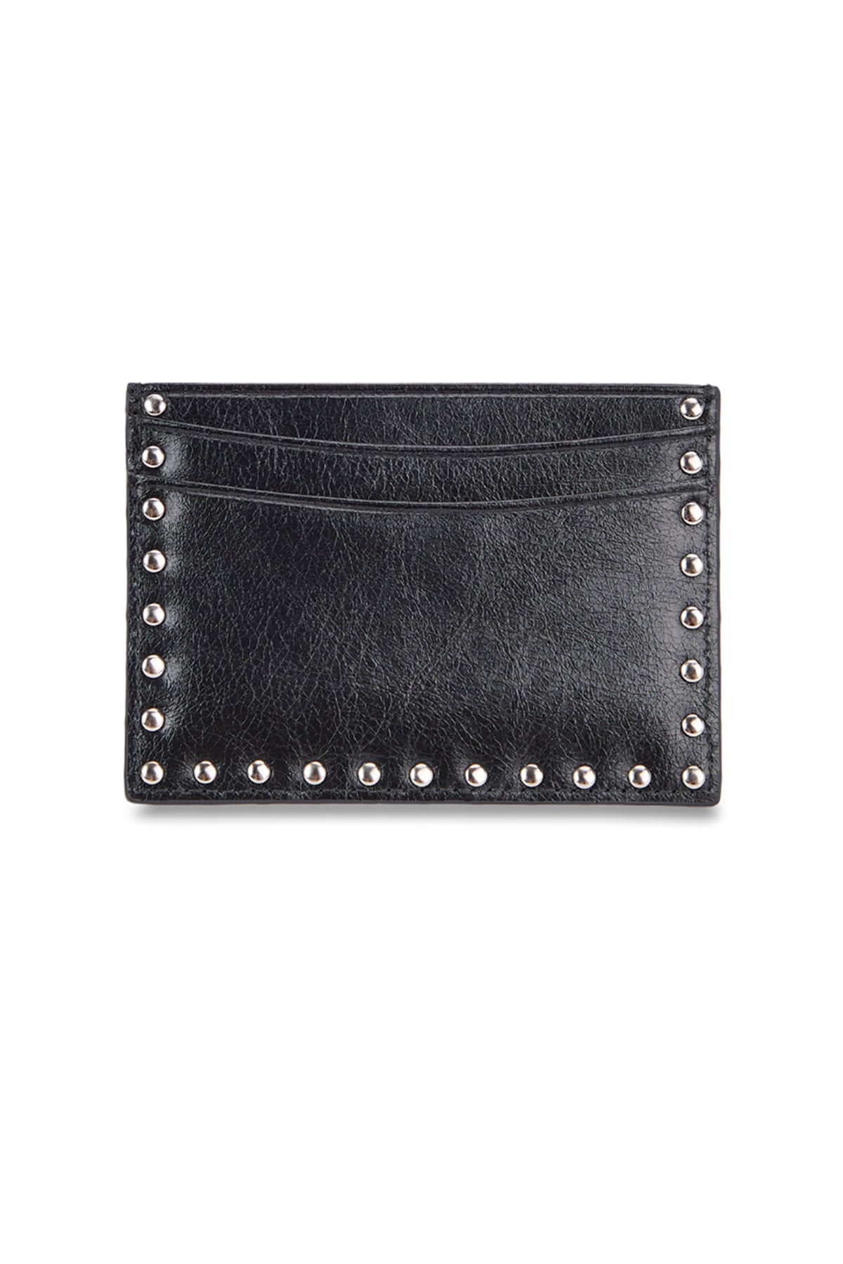 Matinkim Matin Kim Western Stud Card Wallet IN Black