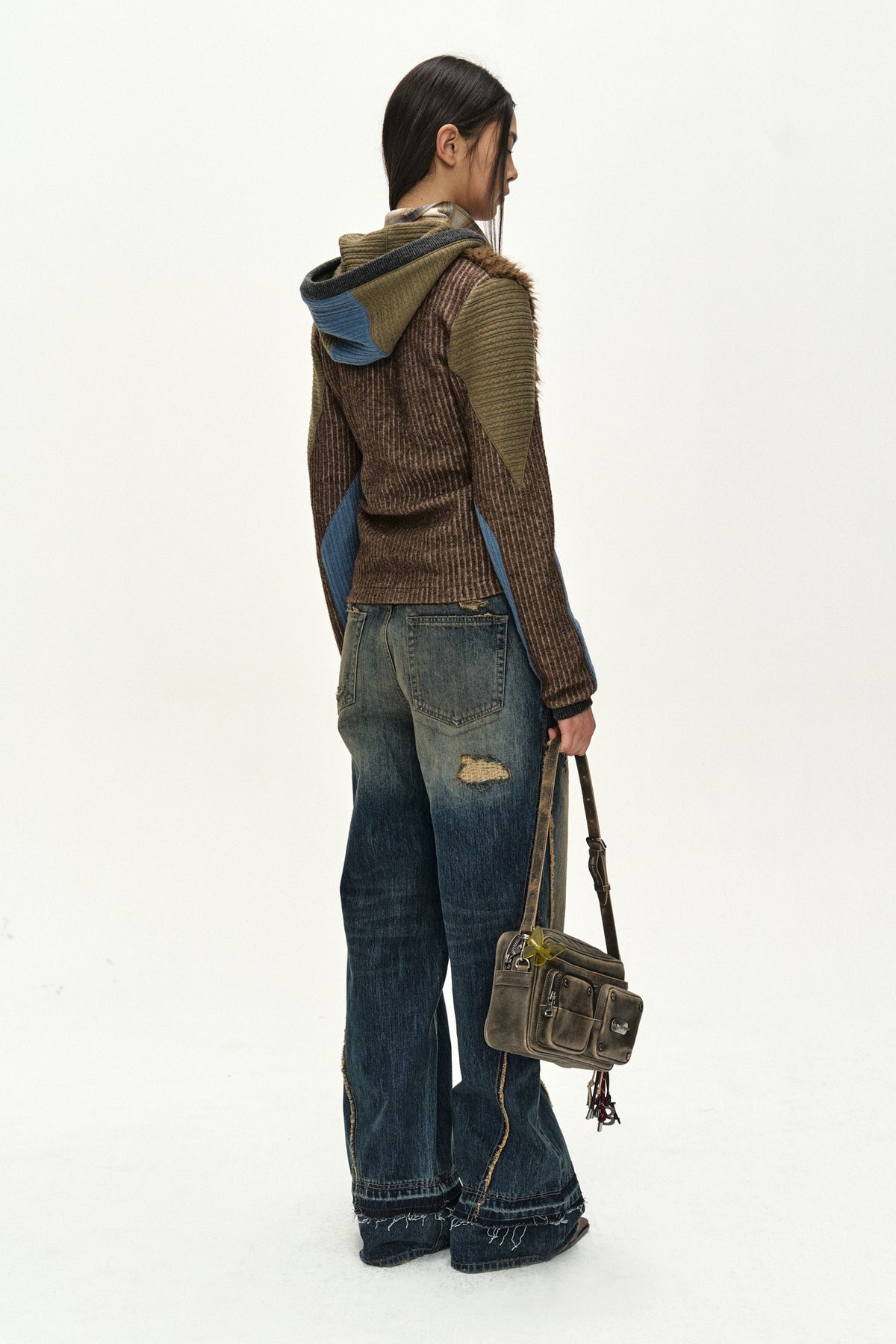 Andersson Bell Layered Wide Jeans