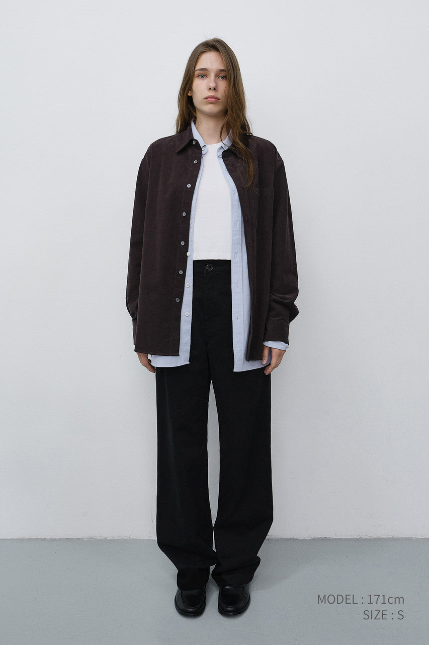 Dunst Straight Chino Slacks Black