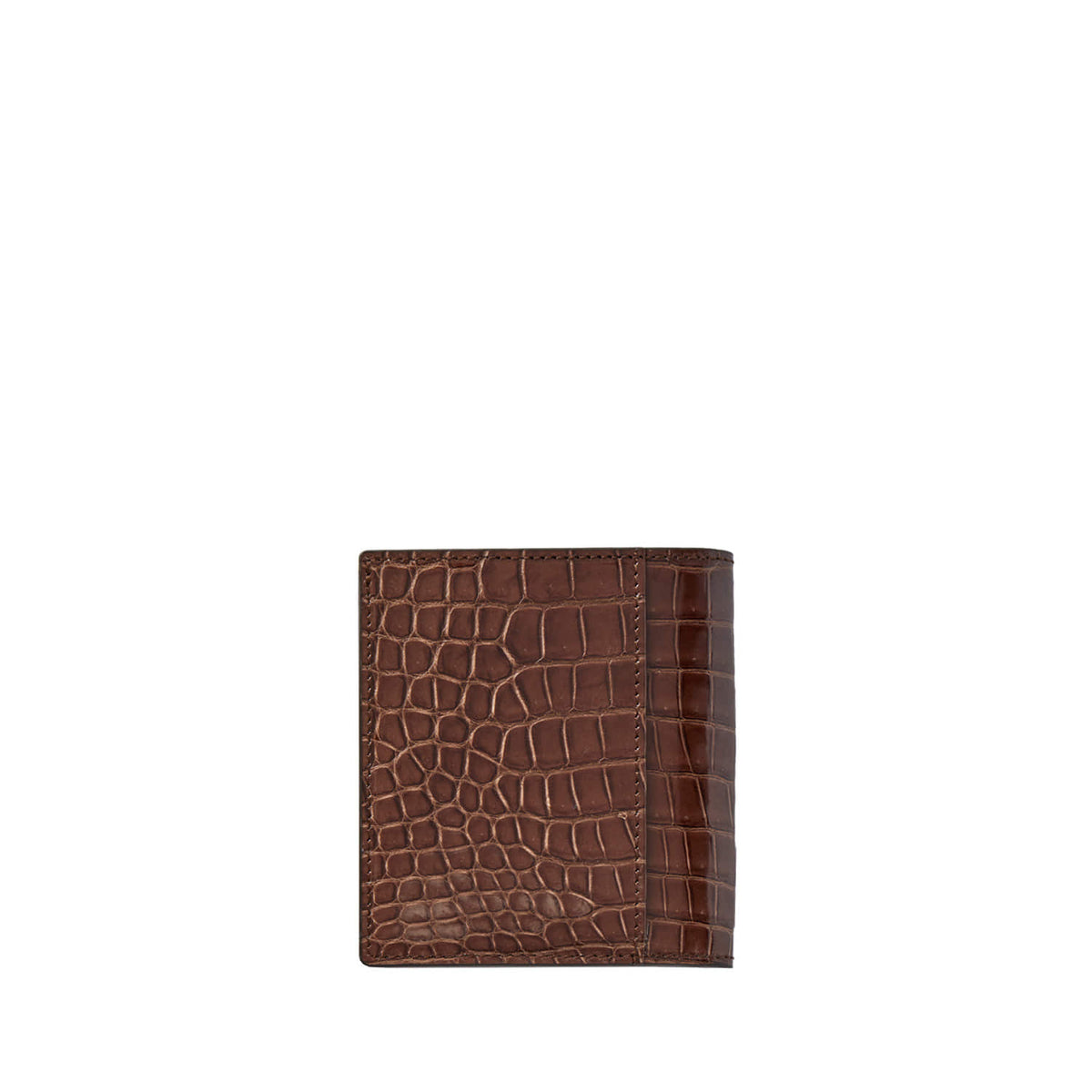 Vunque Ecllat Perfec Slim Card Half Wallet Brown