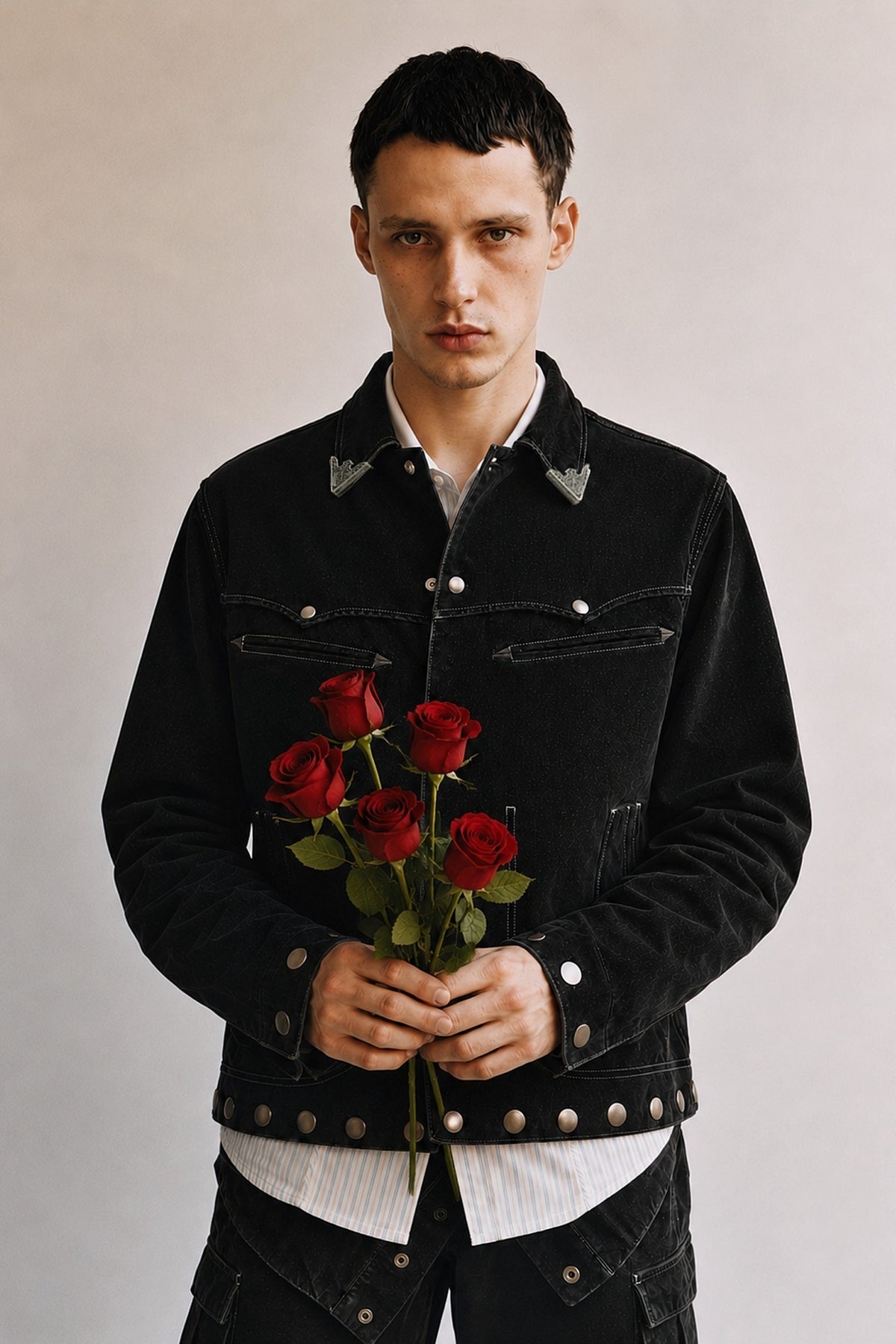 Andersson Bell Atlanta Flock Velvet Jacket