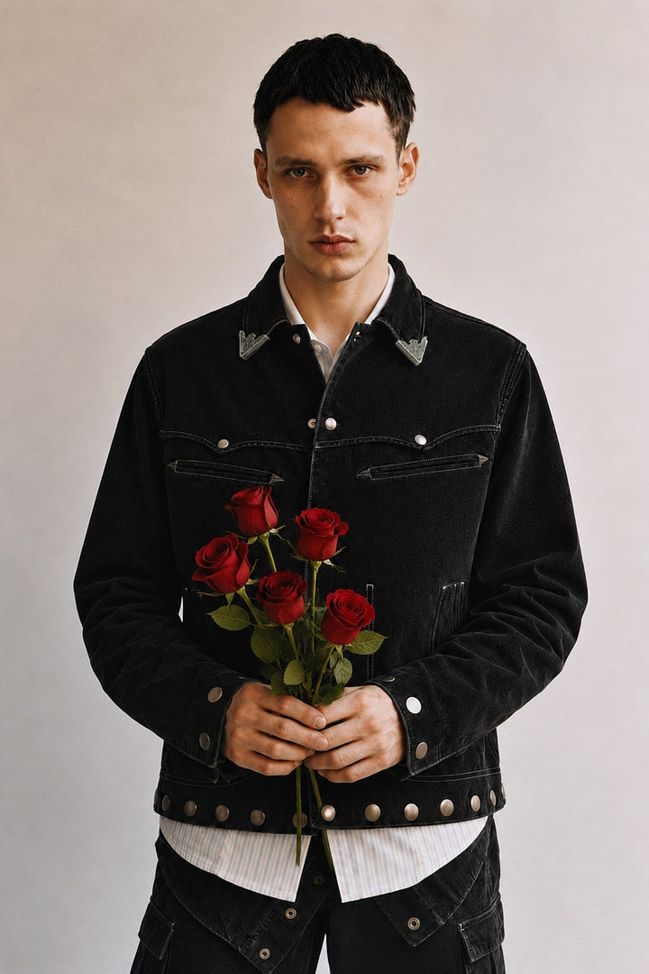 Andersson Bell Atlanta Flock Velvet Jacket