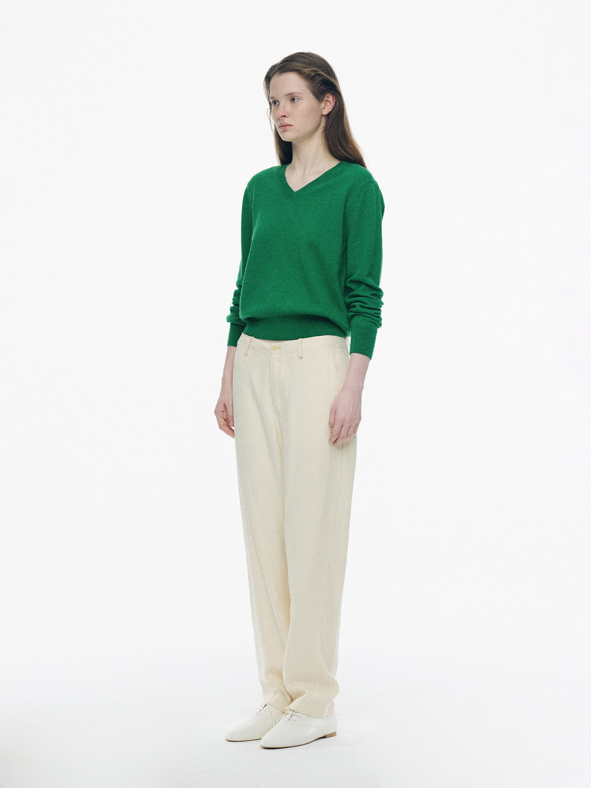 Nothing Written Minty v-neck pullover (Green)