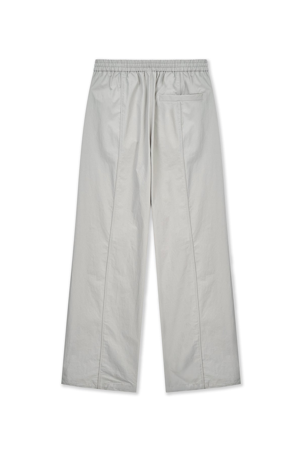 [matinkim] MULTI PANEL WIDE PANTS IN LIGHT GREY