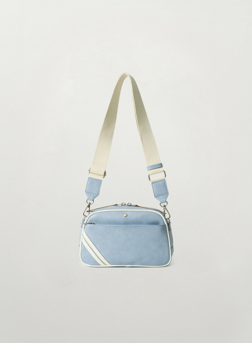 Satur Lawton Contrast Mini Cross Bag - Blue