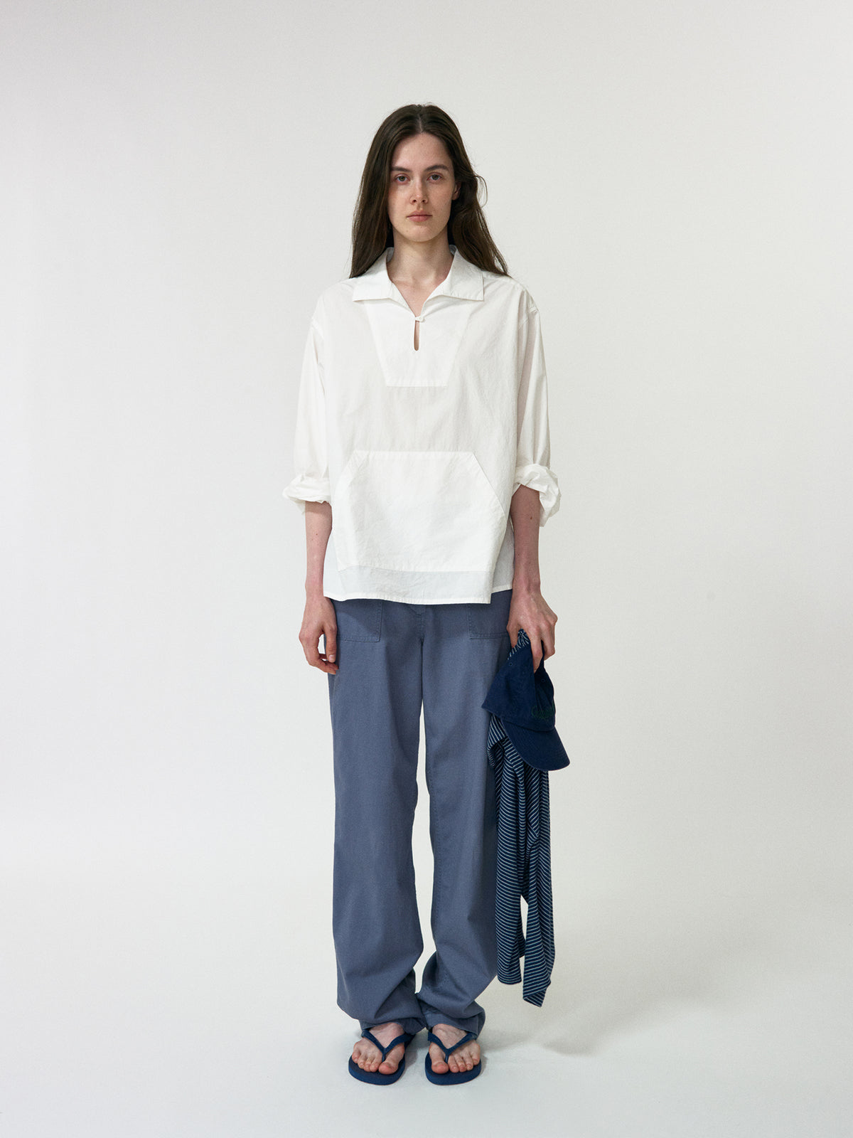 Nothing Written Nou fatigue pants (Indi blue)
