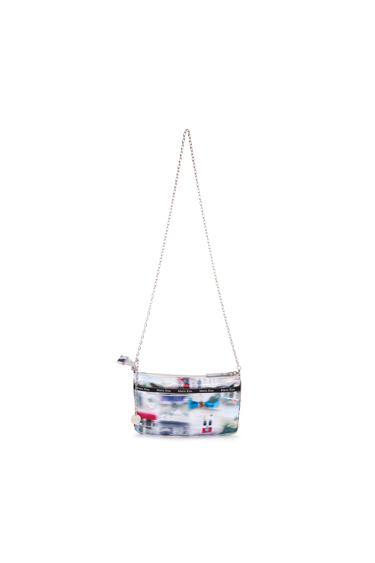 Matinkim Berlin Print Clutch Bag IN Grey