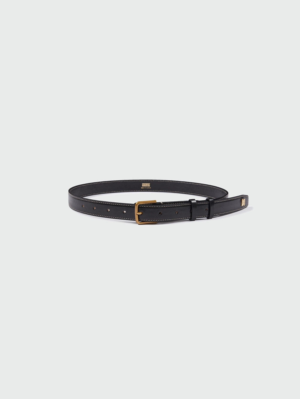 EENK Classic Logo Buckle Belt - Black