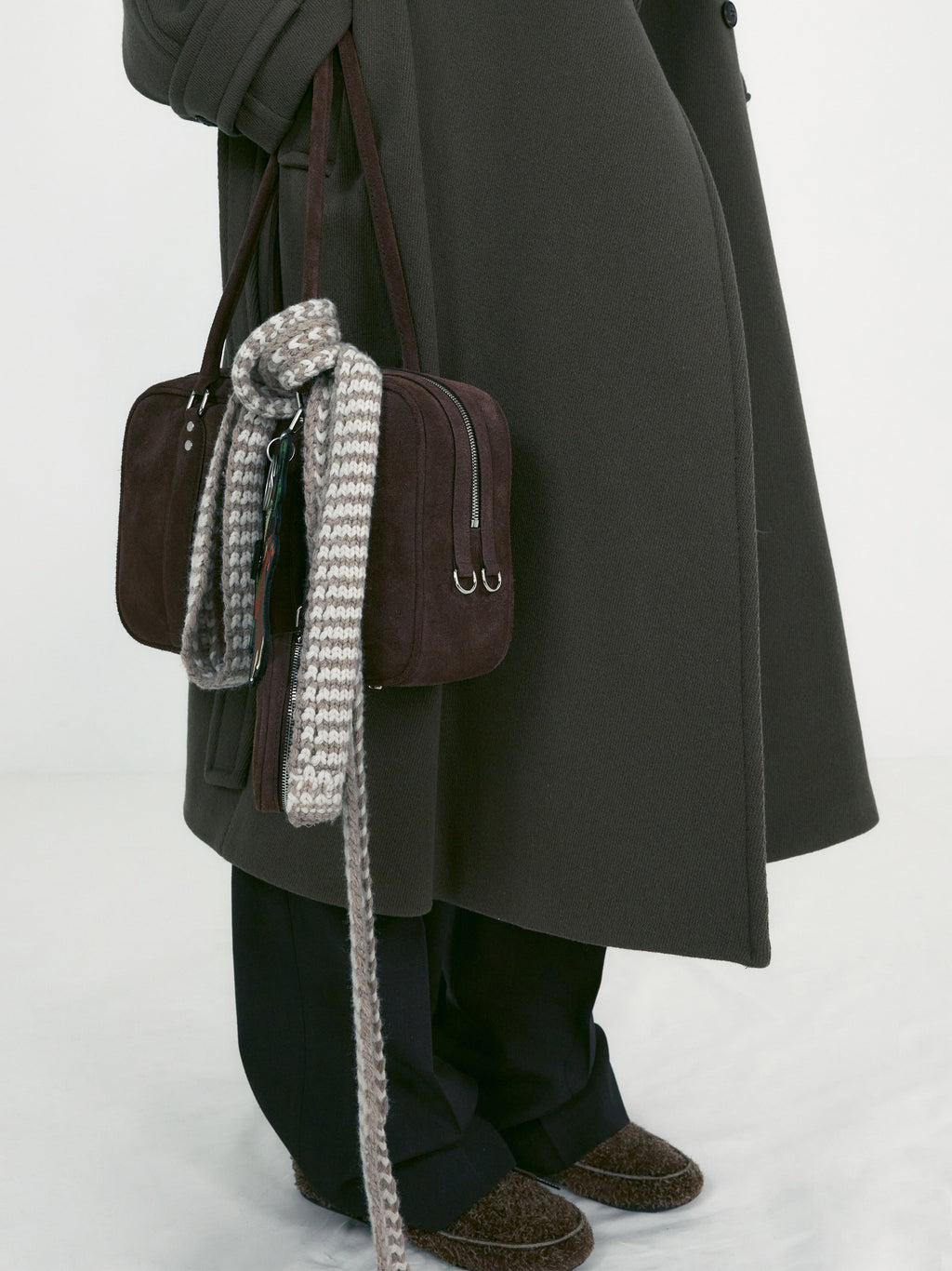 Low Classic Bookey Bag Suede Brown